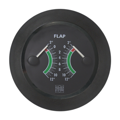 Indicatori angolo flap