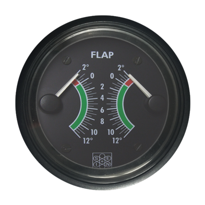 Indicatori angolo flap