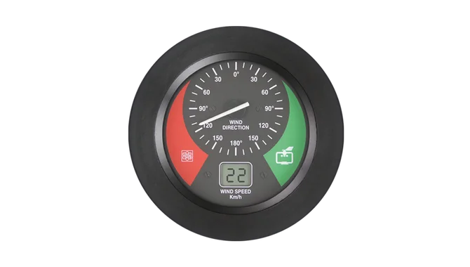Indicatore velocità e direzione vento Indicatore velocità e direzione vento