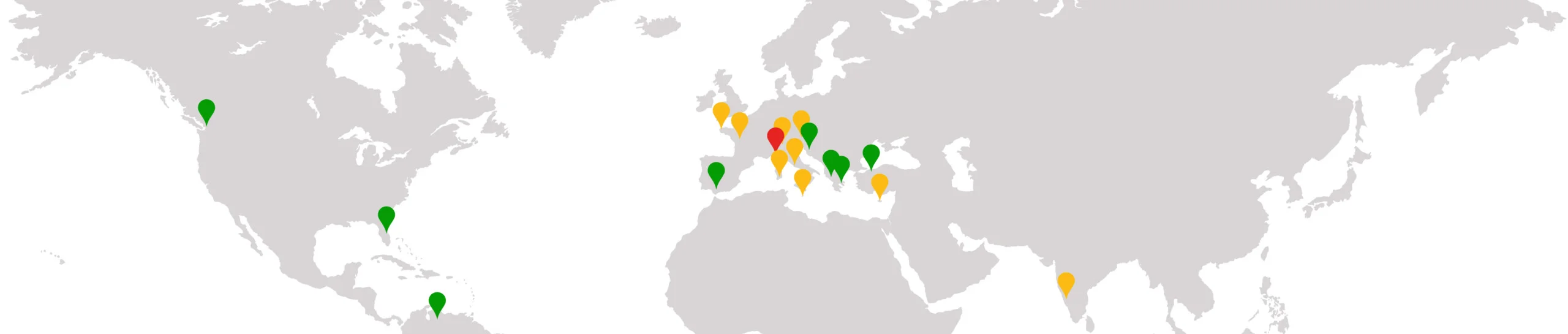 Mappa rivenditori / distributori